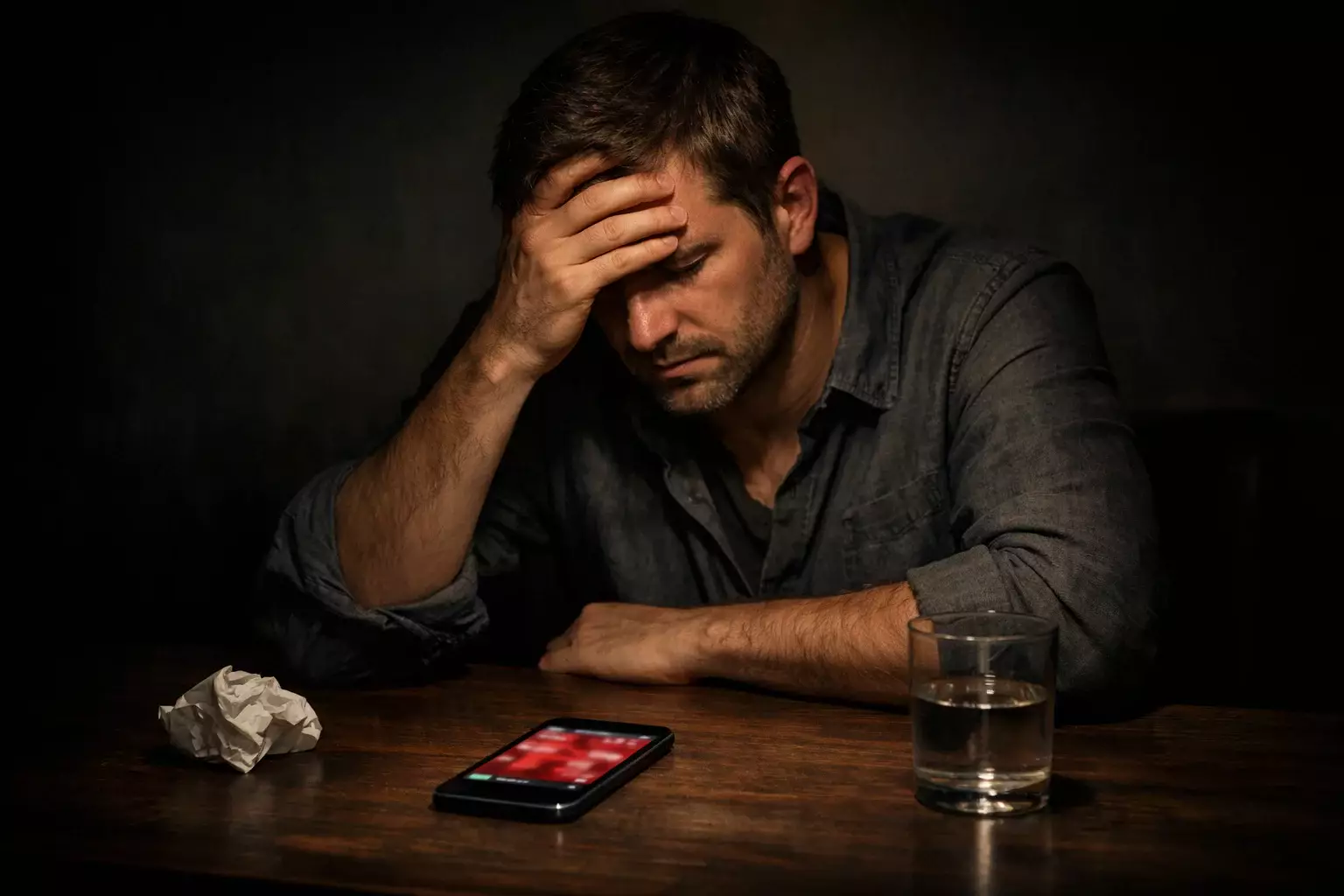 Erreurs paris sportifs — parieur frustré devant un écran de résultats